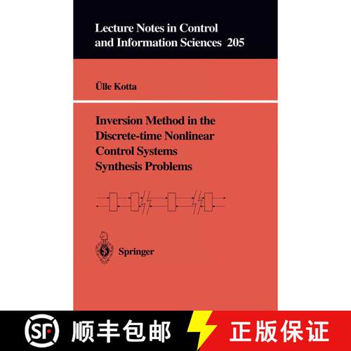 【3-4周达】Inversion Method in the Discrete-time Nonlinear Control Systems Synthesis Problems [9783540199663]