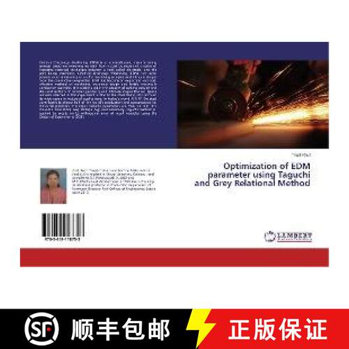 预订 Optimization of EDM parameter using Taguchi and Grey Relational Method [9783659118753]