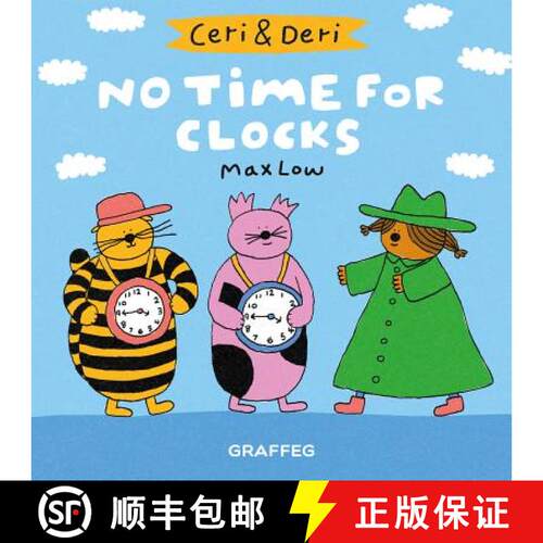 【3-4周达】Ceri & Deri: No Time for Clocks [9781912213740]