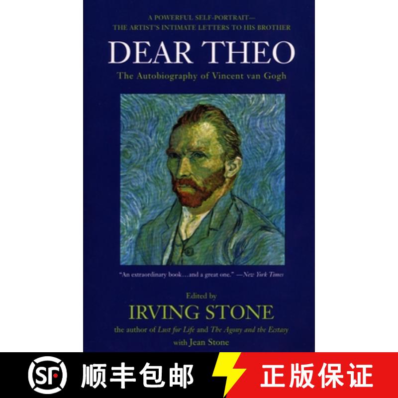 【3-4周达】Dear Theo: The Autobiography of Vincent Van Gogh [9780452275041]