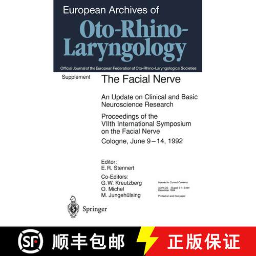【3-4周达】The Facial Nerve : An Update on Clinical and Basic Neuroscience Research [9783540576860]