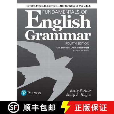 【3-4周达】Fundamentals of English Grammar 4e Student Book with Essential Online Resources, Internati... [9780134661148]