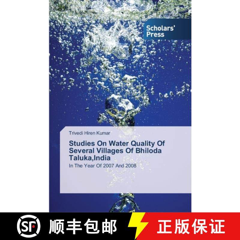 预订 Studies On Water Quality Of Several Villages Of Bhiloda Taluka, India [9783639511680]