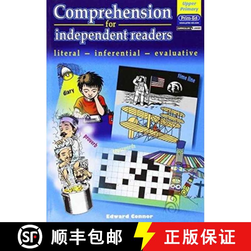 【2-3周达】Comprehension for Independent Readers Upper: Literal - Inferential - Evaluative [9781846546082]
