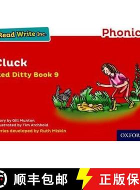 【3-4周达】Read Write Inc. Phonics: Cluck (Red Ditty Book 9) [9780198371274]