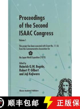 【3-4周达】Proceedings of the Second ISAAC Congress: This Project Has Been Executed with Grant No. 11... [9780792365976]