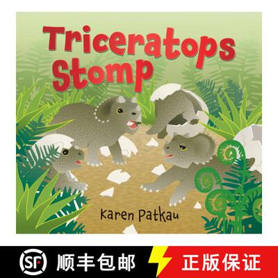 【3-4周达】Triceratops Stomp [9781772782370]