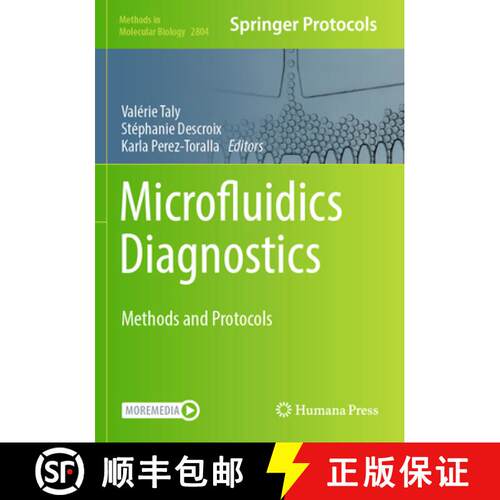 【3-4周达】Microfluidics Diagnostics: Methods and Protocols [9781071638521]