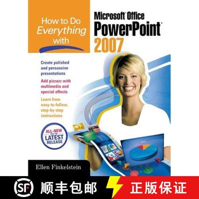 【3-4周达】How to Do Everything with Microsoft Office PowerPoint 2007 [9780072263398]