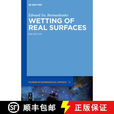 【3-4周达】精装 Wetting of Real Surfaces [9783110581065]