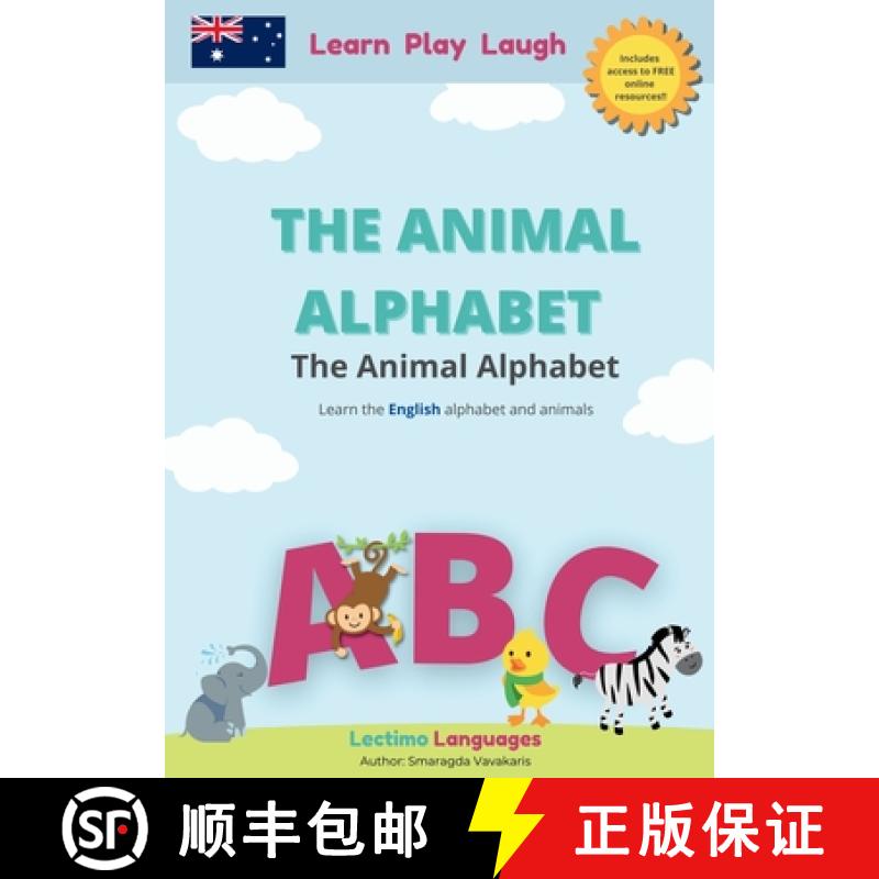 【3-4周达】Animal Alphabet in English: Includes access to online activities [9780645507850]