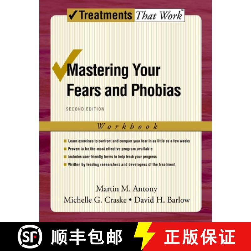 【2-3周达】Mastering Your Fears and Phobias: Workbook - Client Workbook [9780195189186]