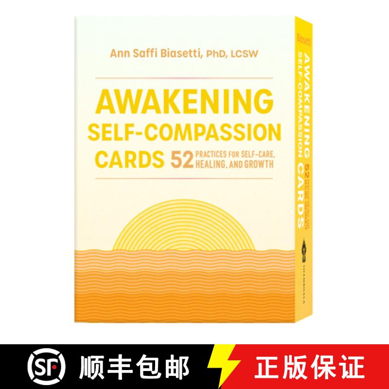 【3-4周达】Awakening Self-Compassion Cards: 52 Practices for Self-Care, Healing, and Growth [9781611809589]