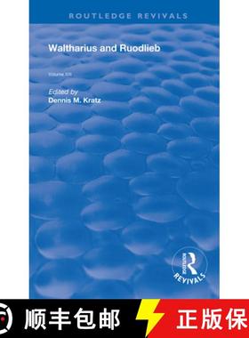 【3-4周达】WALTHARIUS AND RUODLIEB (1984) REVI [9780367181857]