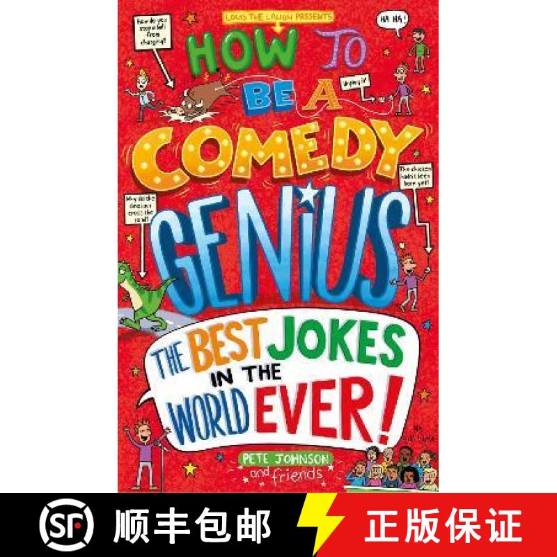【3-4周达】How to Be a Comedy Genius: (the best jokes in the world ever!) [9781782705086] - 实物图