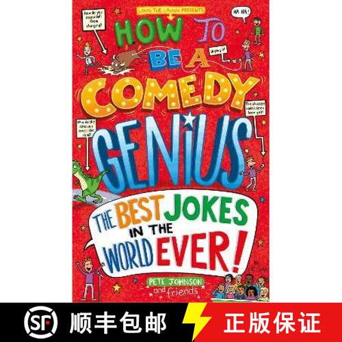 【3-4周达】How to Be a Comedy Genius: (the best jokes in the world ever!) [9781782705086]