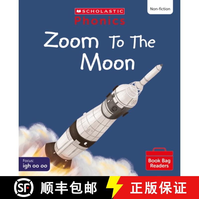 【3-4周达】Zoom to the Moon! (Set 5) Matched to Little Wandle Letters and Sounds Revised [9780702320873]