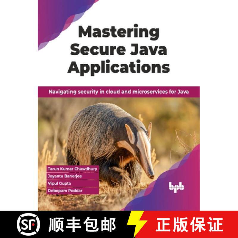 【3-4周达】Mastering Secure Java Applications: Navigating security in cloud and microservices for Jav... [9789355518842]