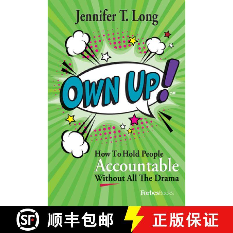 【3-4周达】Own Up! : How To Hold People Accountable Without All The Drama [9798887506937]