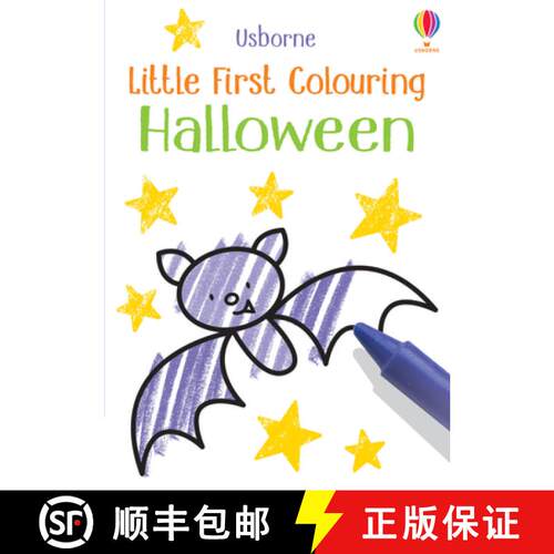 【3-4周达】Little First Colouring Halloween: A Halloween Book for Kids [9781474985406]