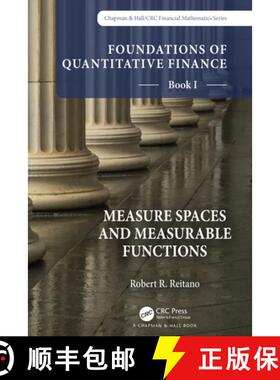 【3-4周达】Foundations of Quantitative Finance, Book I: Measure Spaces and Measurable Functions: Book... [9781032191188]