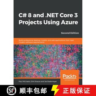 预订 Using mobile Azure Build .NET applicati... 9781789612080 and Core Projects desktop professional web