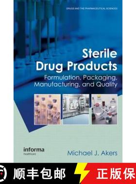 【3-4周达】Sterile Drug Products: Formulation, Packaging, Manufacturing and Quality [9780849339936]