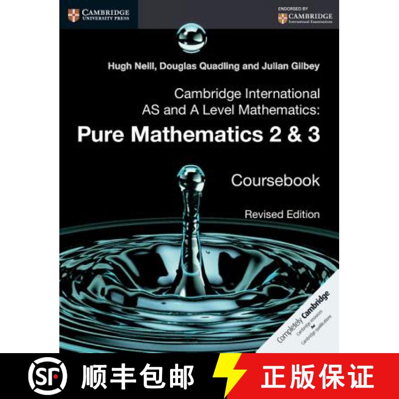 Cambridge International AS and A Level Mathematics: Pure Mathematics 2 and 3 Revised Edition Coursebo... [9781316600221]