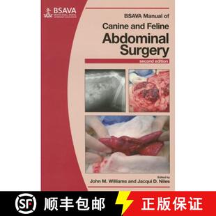 Bsava 9781905319626 Wiley动物医学 Feline 4周达 Abdominal Manual Canine Surgery And
