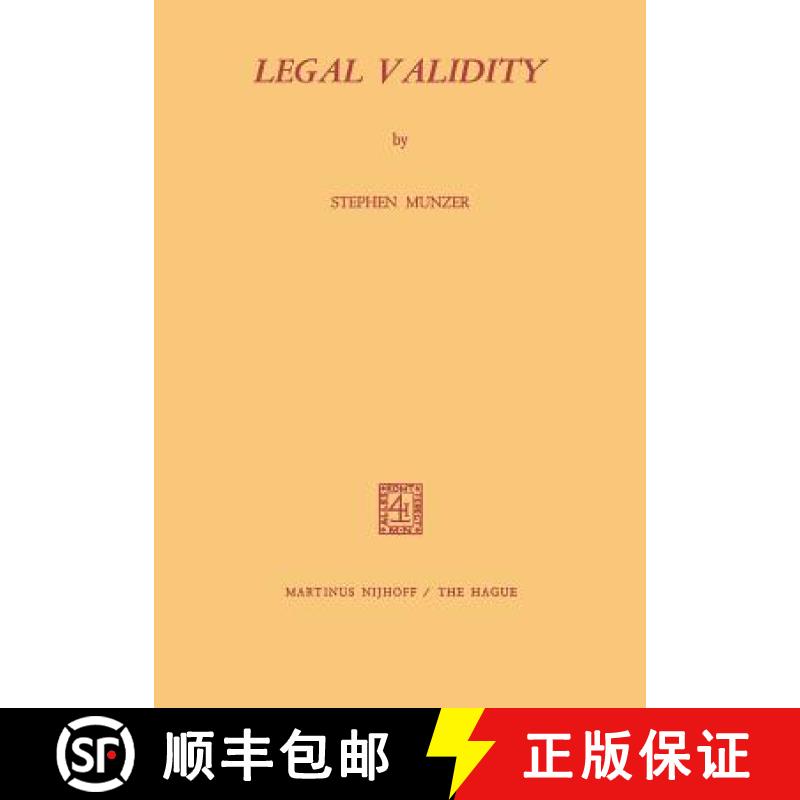 【3-4周达】Legal Validity [9789401185257]