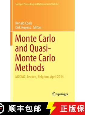 【3-4周达】Monte Carlo and Quasi-Monte Carlo Methods : MCQMC, Leuven, Belgium, April 2014 [9783319335056]