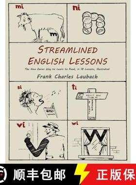 预订 Streamlined English Lessons: The New Easier Way to Learn to Read; In 18 Lessons, Illustrated [9781614273837]