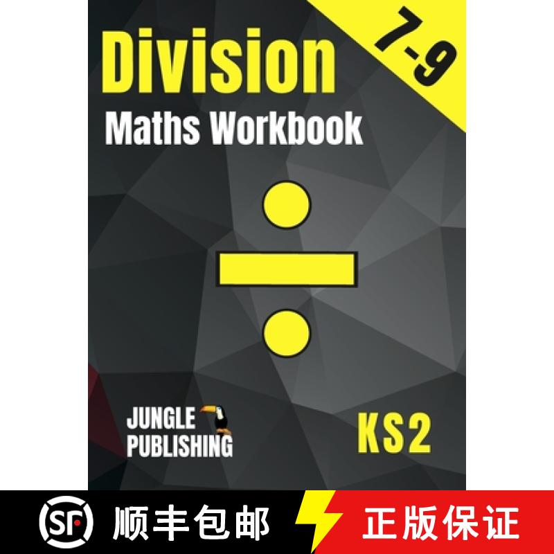 【3-4周达】Division Maths Workbook for 7-9 Year Olds: Dividing Practice Worksheets - Word Problems - ... [9781914329203]