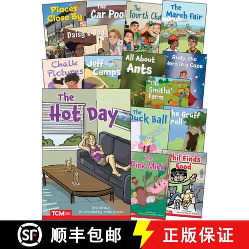 【3-4周达】Decodable Books Grade 2 Set 1: 15-Book Set [9798765956458]