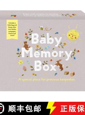 【3-4周达】Baby Memory Box : A special place for precious keepsakes. Includes a little bag and boxes,... [9781836002642]