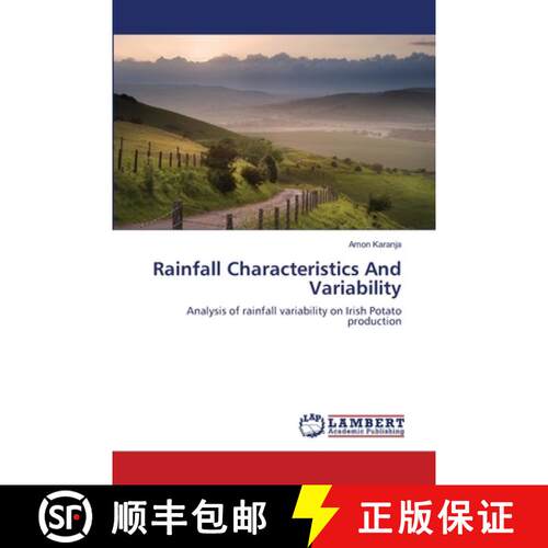 预订 Rainfall Characteristics And Variability [9783659164316]