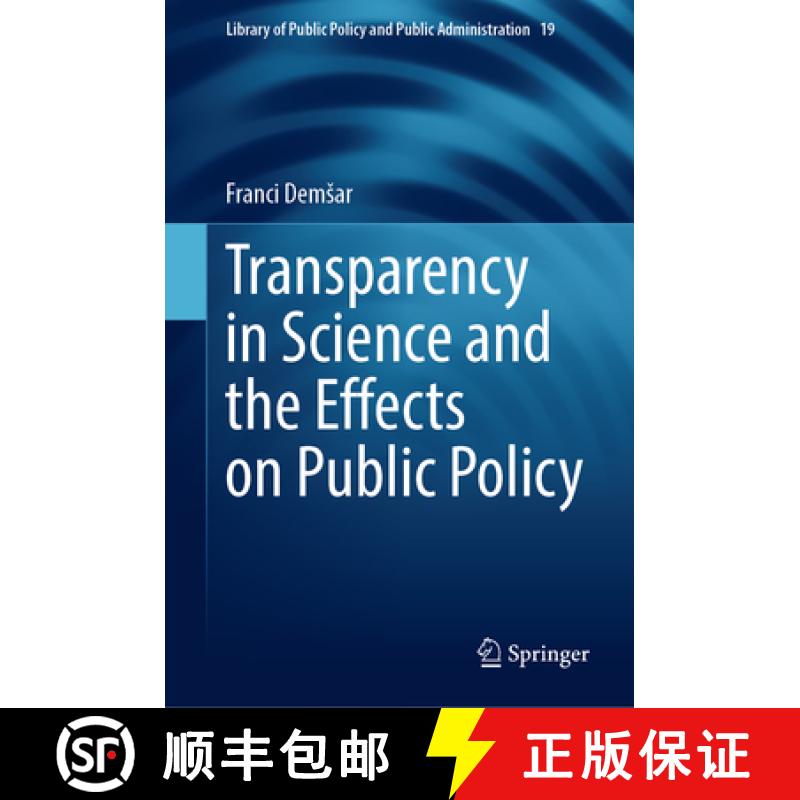 【3-4周达】Transparency in Science and the Effects on Public Policy [9783031556449]