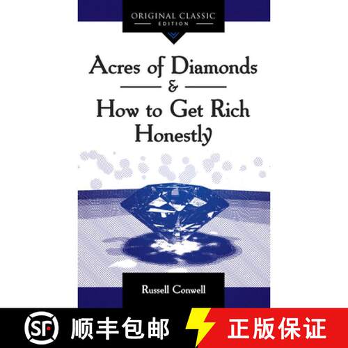【3-4周达】Acres of Diamonds: How to Get Rich Honestly [9781640951389]
