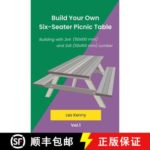 【3-4周达】Build Your Own Six-Seater Picnic Table [9781763573024]