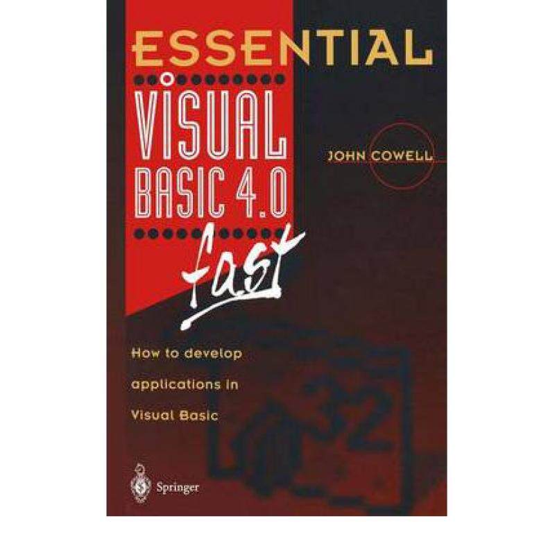 预订 Essential Visual Basic 4.0 Fast : Ho... [9783540199984]怎么看?