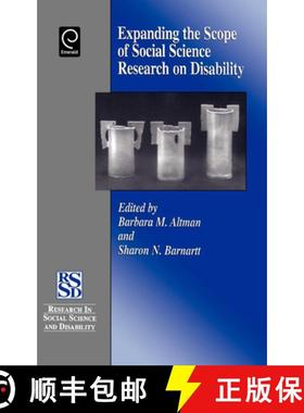 【3-4周达】Expanding the Scope of Social Science Research on Disability [9780762305513]
