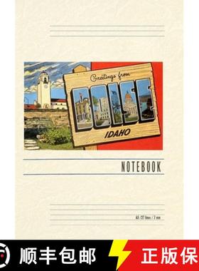预订 Vintage Lined Notebook Greetings from Boise [9798385413812]