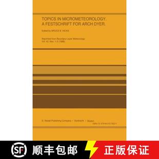Arch 9789401078221 Topics Festschrift Micrometeorology. 4周达 Dyer for