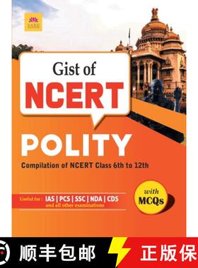 预订 Ncert Polity [English] [9789351728290]