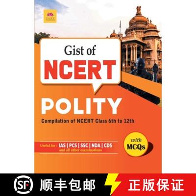 【3-4周达】Ncert Polity [English] [9789351728290]