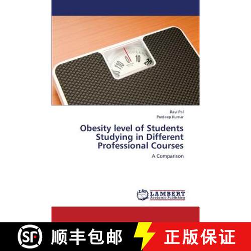 预订 Obesity level of Students Studying in Different Professional Courses [9783847329145]