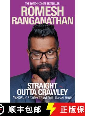 【3-4周达】Straight Outta Crawley : Memoirs of a Distinctly Average Human Being [9780552173704]
