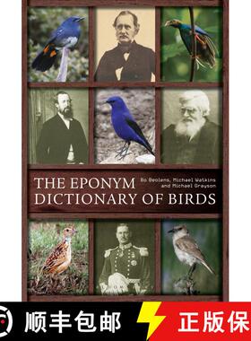 【3-4周达】The Eponym Dictionary of Birds [9781472905734]