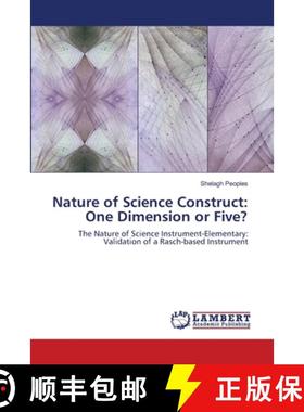 预订 Nature of Science Construct: One Dimension or Five? [9783659349249]