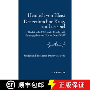 Von Zerbrochne Heinrich Edition 9783662622858 Textkritische Kleist 4周达 Ein Krug Der Handsch... Lustspiel